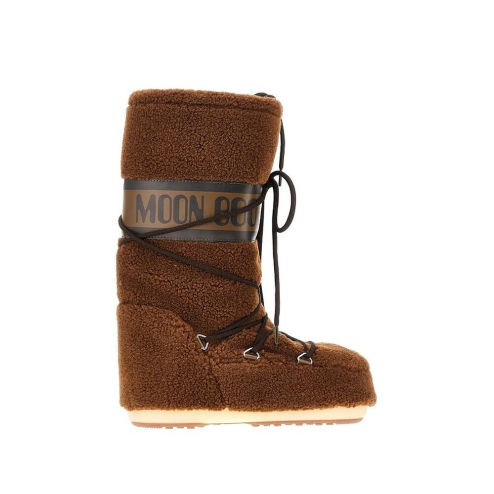 Moon Boot Women 'Icon' Teddy Boots